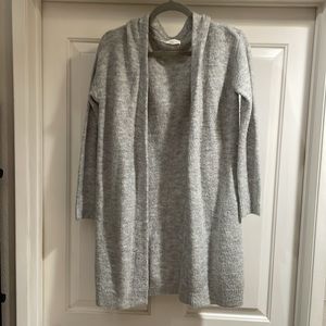 Gray Duster Cardigan